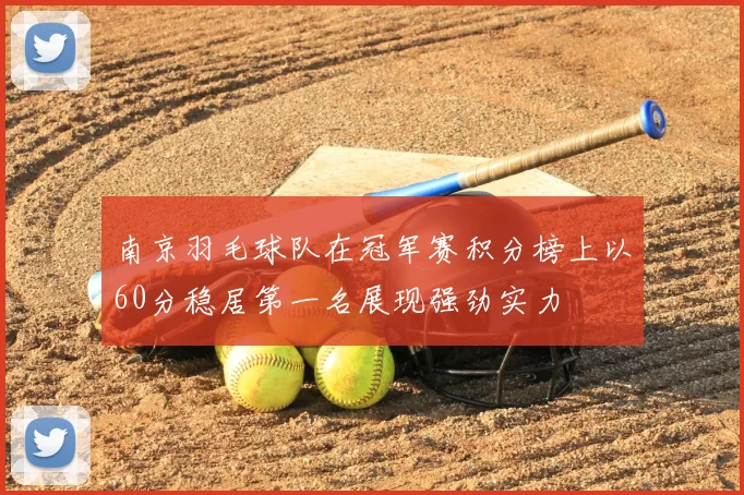 南京羽毛球队在冠军赛积分榜上以60分稳居第一名展现强劲实力