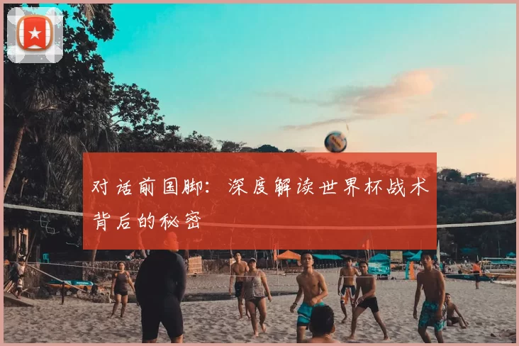 对话前国脚:深度解读世界杯战术背后的秘密