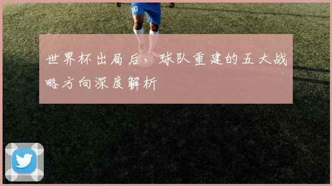 世界杯出局后，球队重建的五大战略方向深度解析