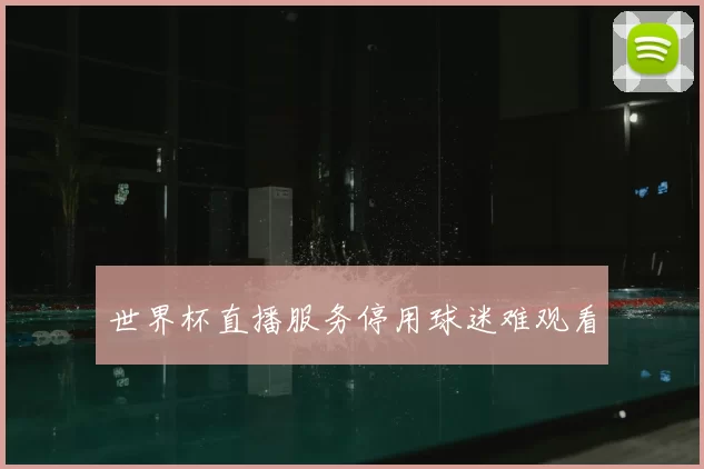 世界杯直播服务停用球迷难观看